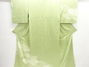 絞り雲模様訪問着